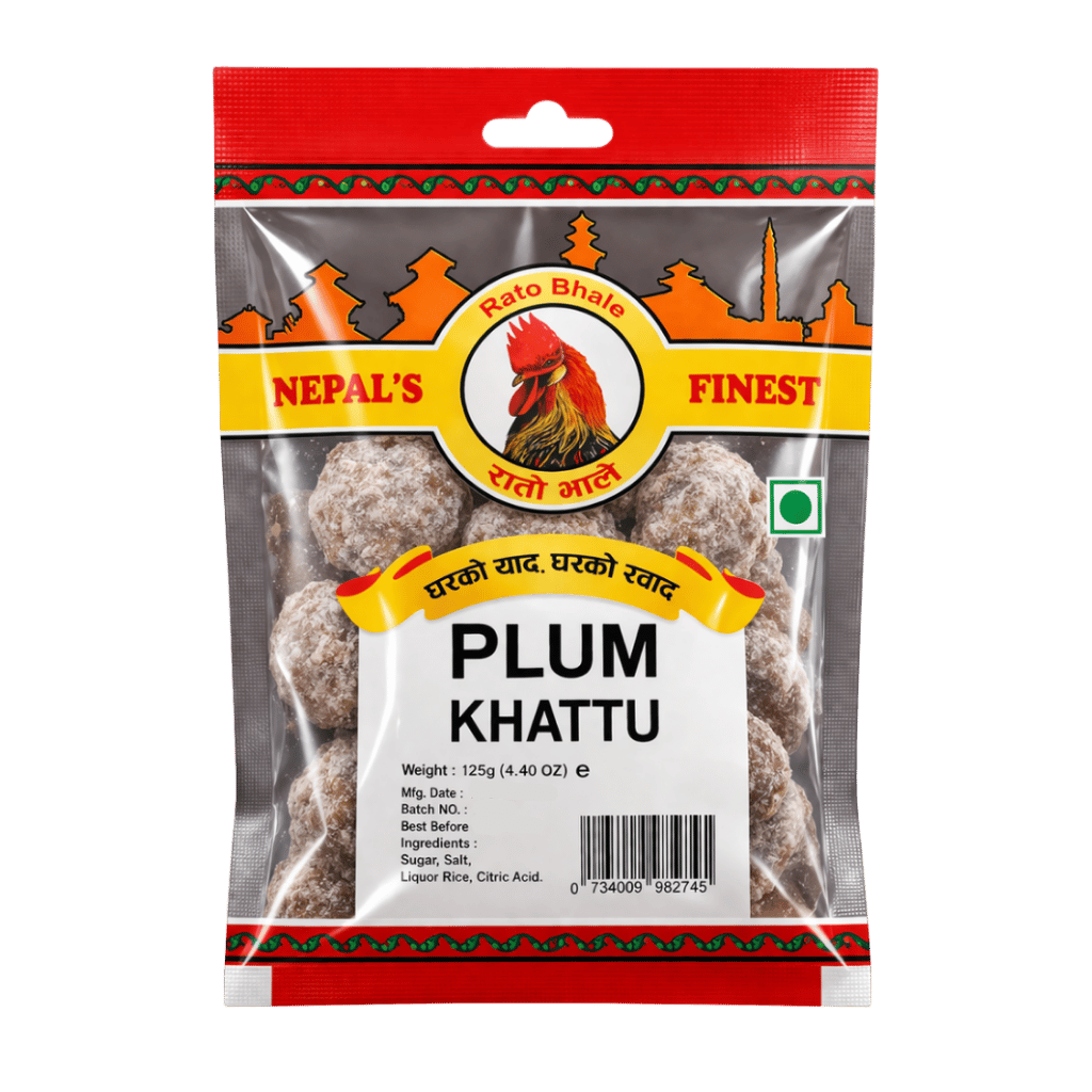 Rato bhale Nhala Plum Khattu 125 g buy online USA - 1